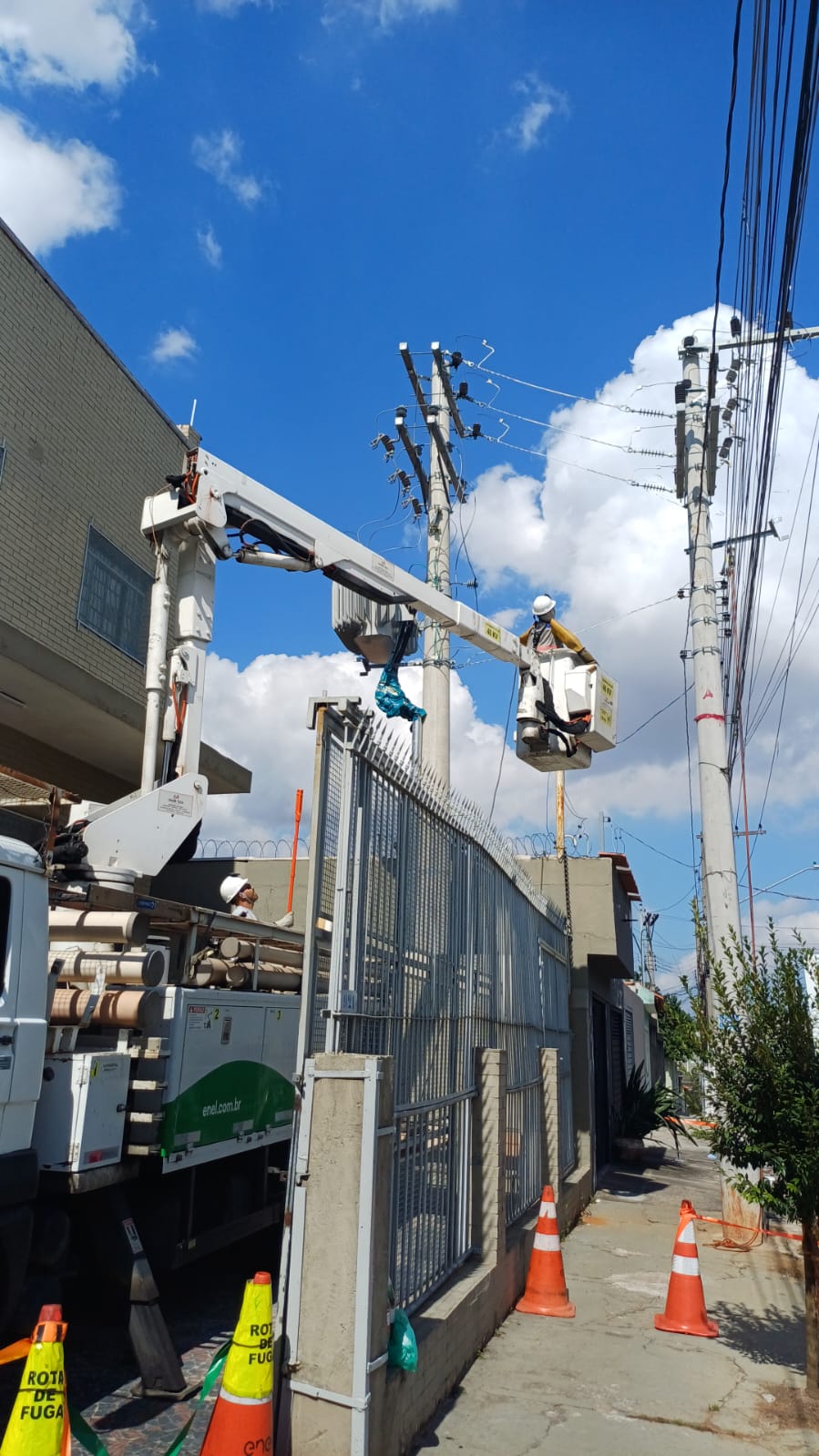 Manutenção de cabine primária